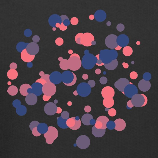 abstract circles pattern