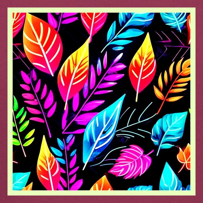 Tropical Foliage: Leaf Art
