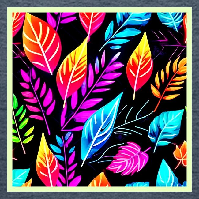 Tropical Foliage: Leaf Art