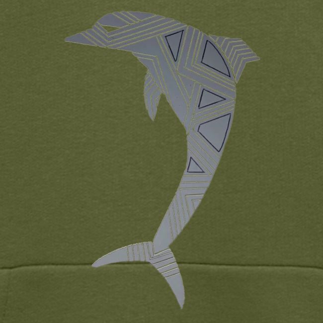 dolphin art deco