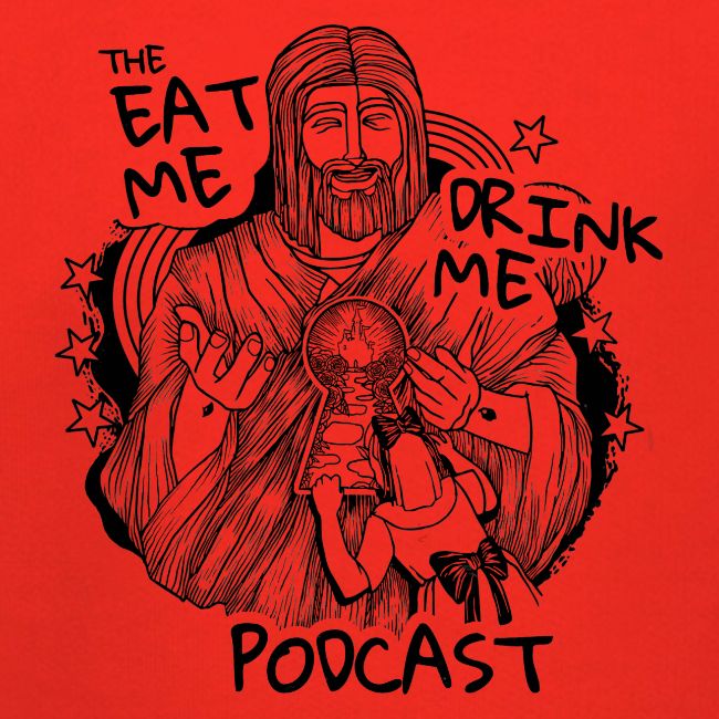 Eat Me Drink Me Podcast revamped logo
