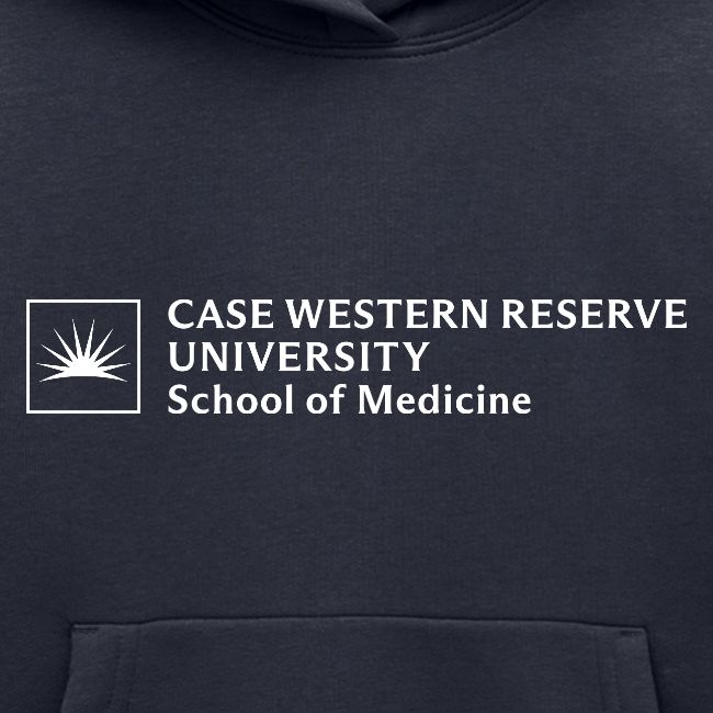 SOM Two Line Horizontal Primary Logo CWRU WHITE 1