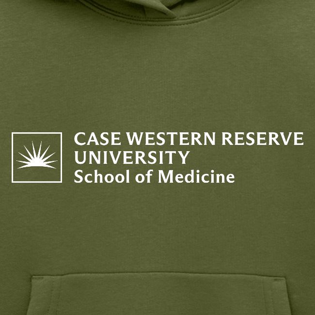 SOM Two Line Horizontal Primary Logo CWRU WHITE 1