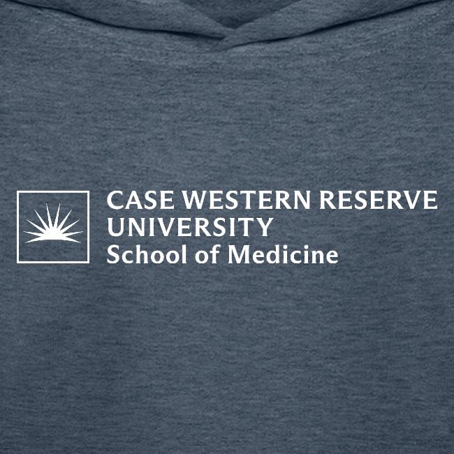 SOM Two Line Horizontal Primary Logo CWRU WHITE 1