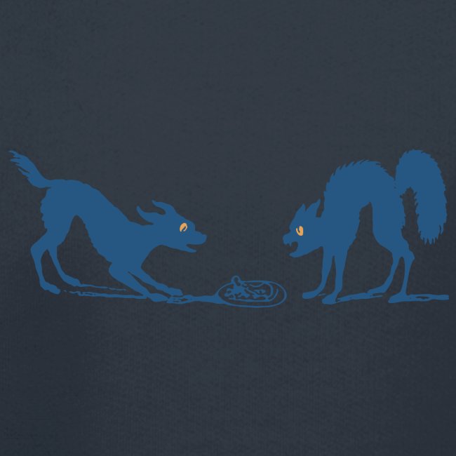 Dog vs Cat Food Fight