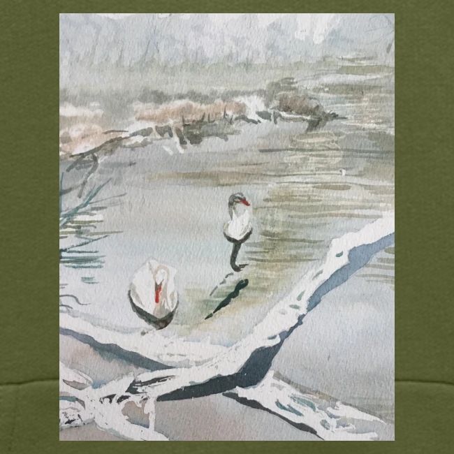 White swans