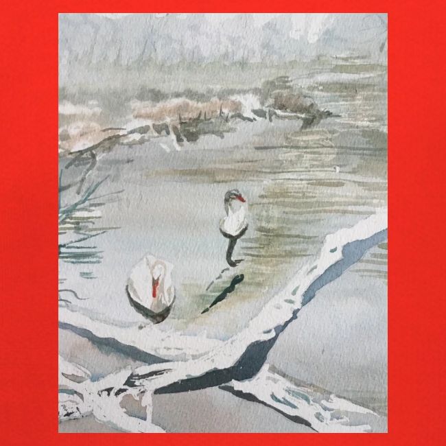 White swans