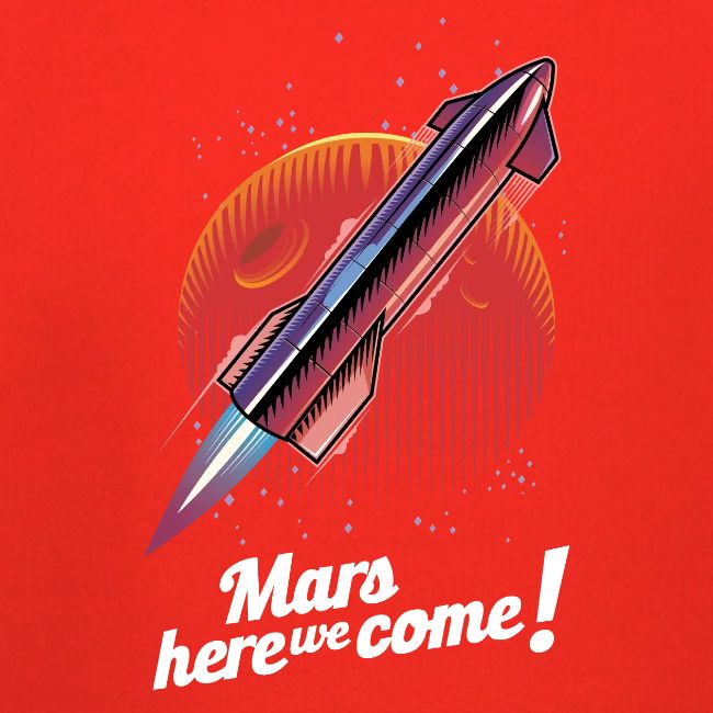 Mars Here We Come - Dark