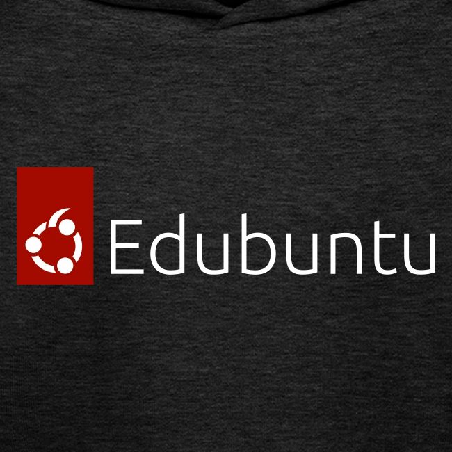 Edubuntu Logo 2023 - White