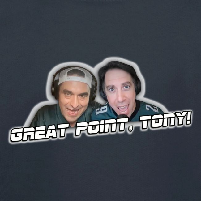 GREAT POINT, TONY! (with glow)