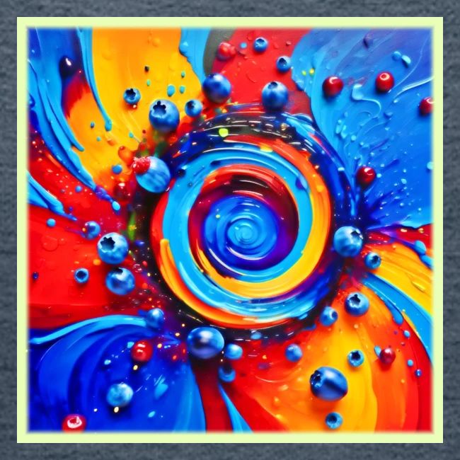 Vibrant Berry Vortex