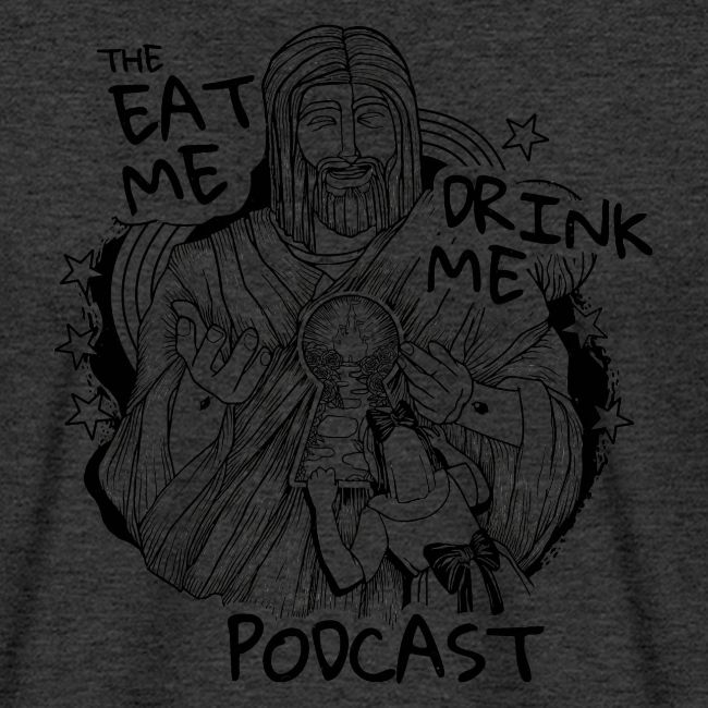 Eat Me Drink Me Podcast revamped logo