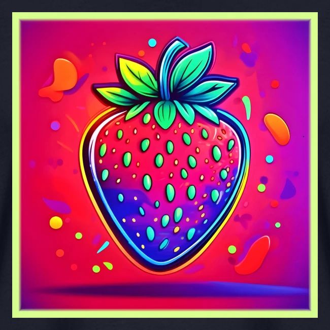 Neon Strawberry Pop