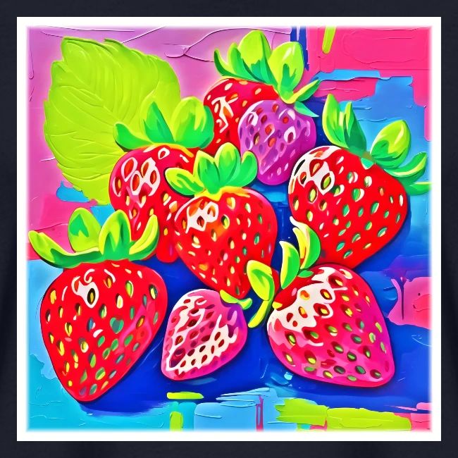 Pop Art Strawberries