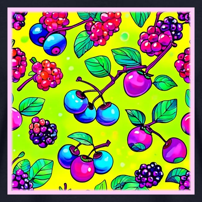Bright Berry Fruit Pattern
