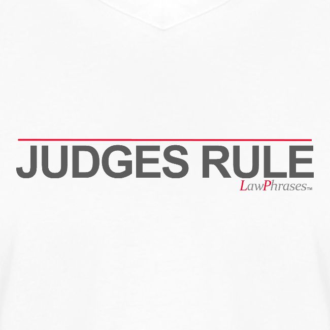 JUDGES RULE