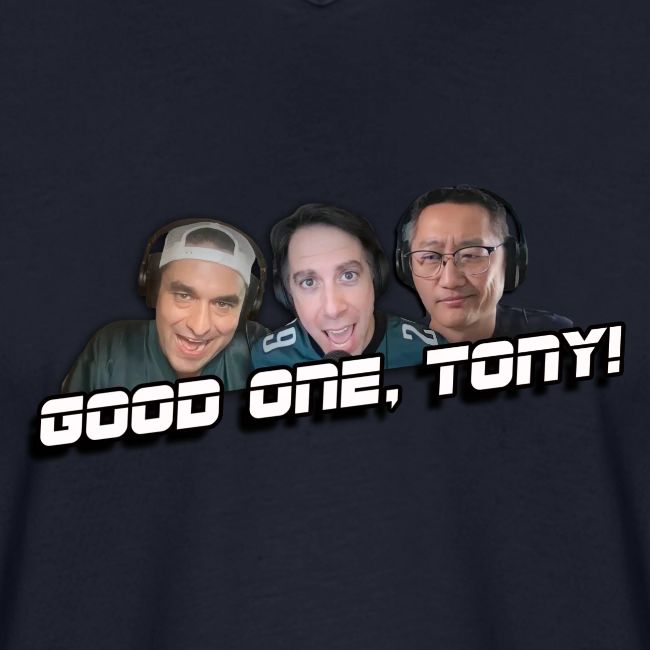GOOD ONE, TONY! (with Fusco Show back)