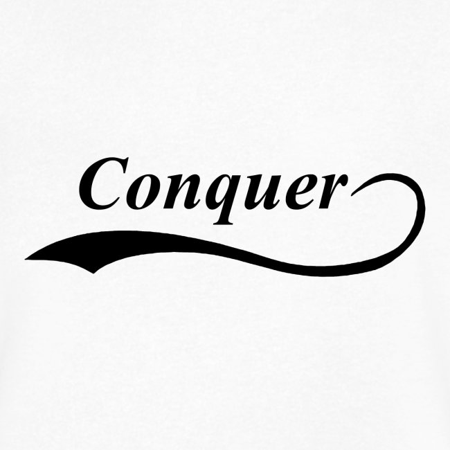 "Conquer" Baseball T-Shirt