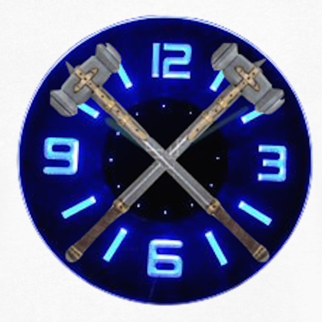 Hammer Time T-Shirt- Steel Blue
