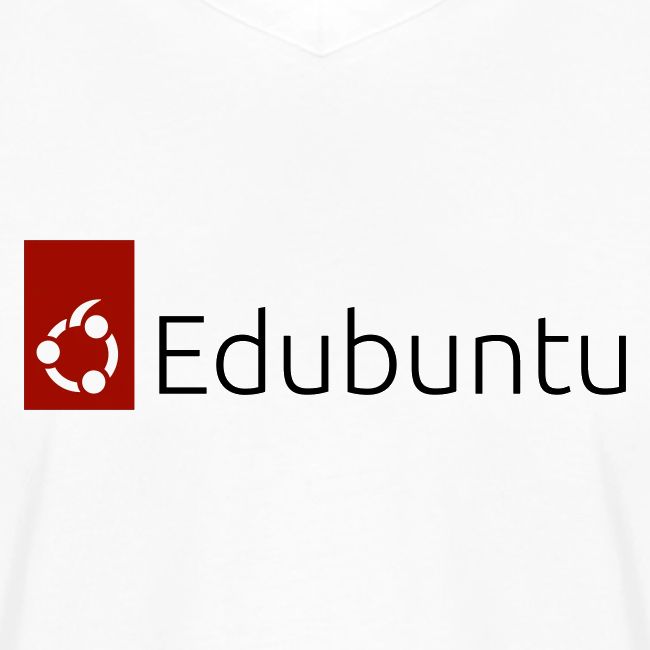 Edubuntu Logo 2023 - Black