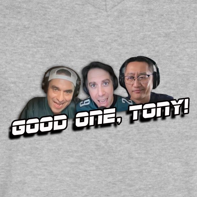 GOOD ONE, TONY! (with Fusco Show back)