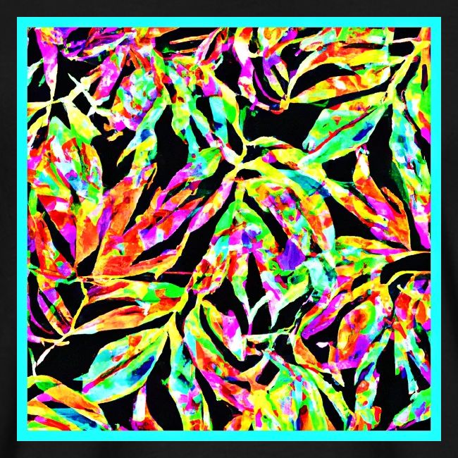 Chic Neon Pattern: Vibrant Bliss