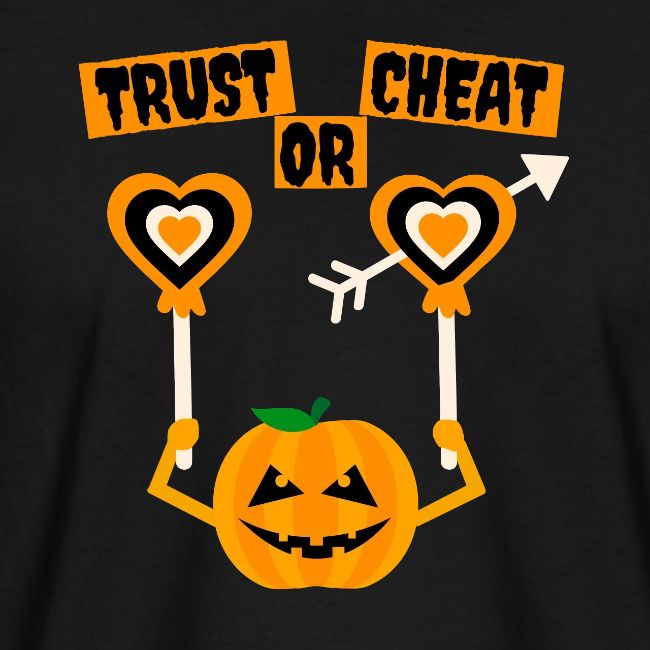 Trust Or Cheat Candies Halloween Spooky Pumpkin