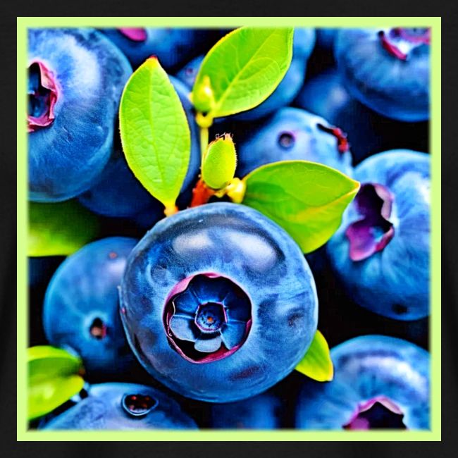 Fresh Blueberries Close-Up