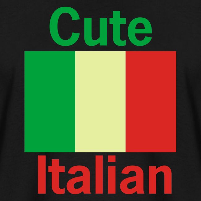 cute italian flag 3 colors