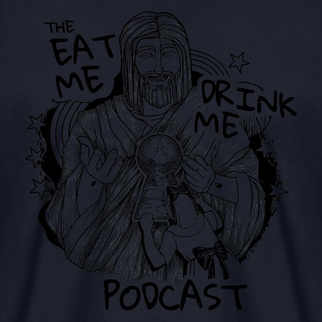 Eat Me Drink Me Podcast revamped logo