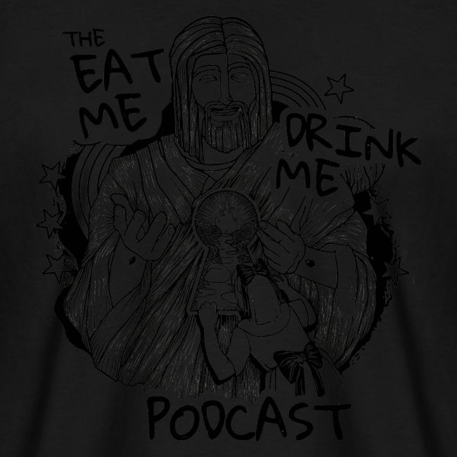 Eat Me Drink Me Podcast revamped logo