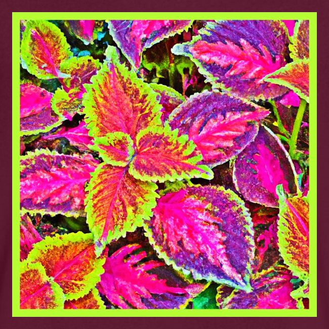 Vivid ChromaLeaf Harmony Pattern