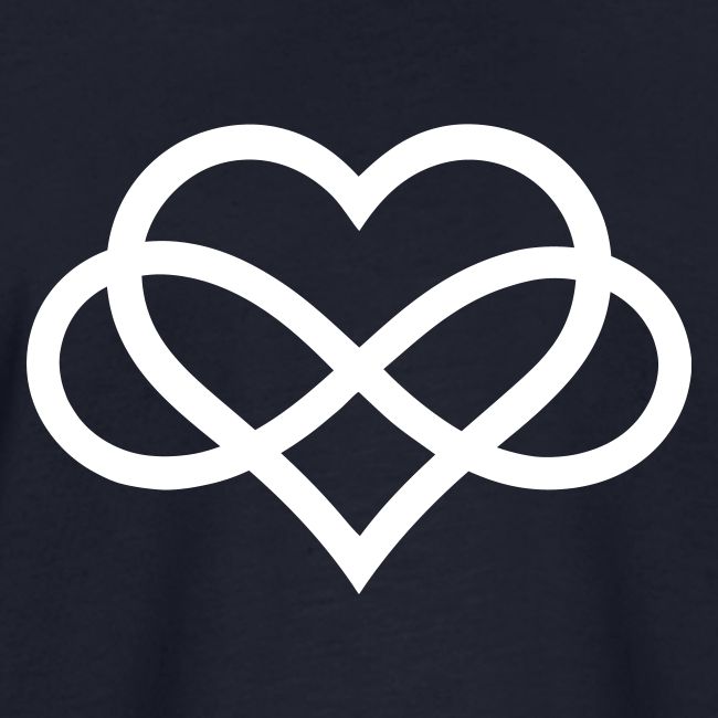 Infinity-Heart (white)