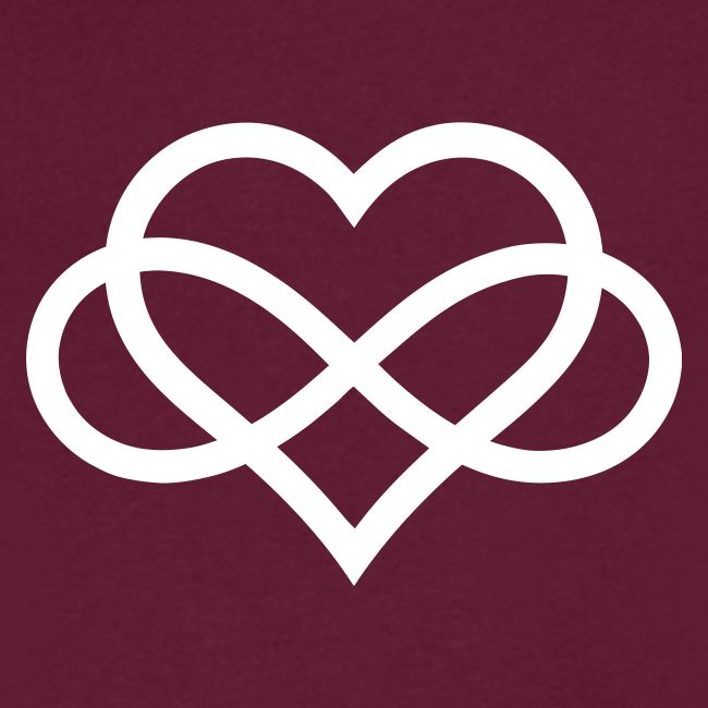 Infinity-Heart (white)