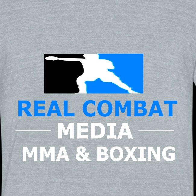RCM MMA & BOXING Light Blue White Text
