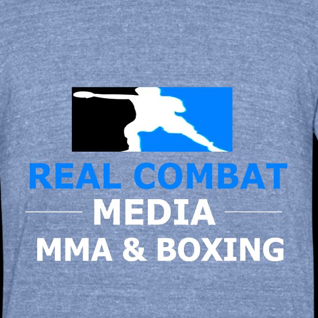 RCM MMA & BOXING Light Blue White Text