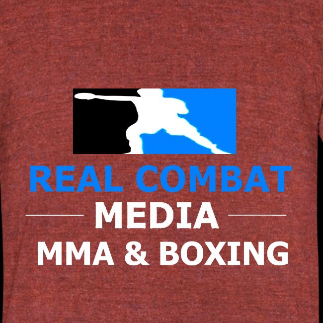 RCM MMA & BOXING Light Blue White Text