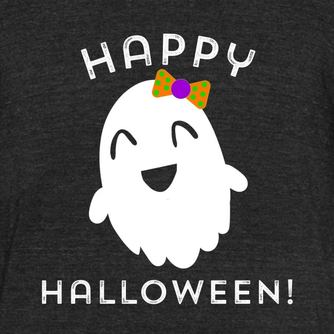 Happy Halloween Ghost Design - Cute Halloween