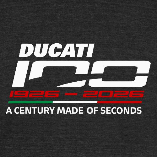 Ducati 100 - Unisex Tri-Blend T-Shirt