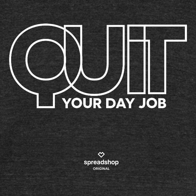 Quit in white