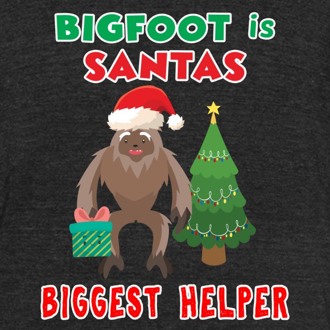 Santas Biggest Helper Squatchy Christmas Present.