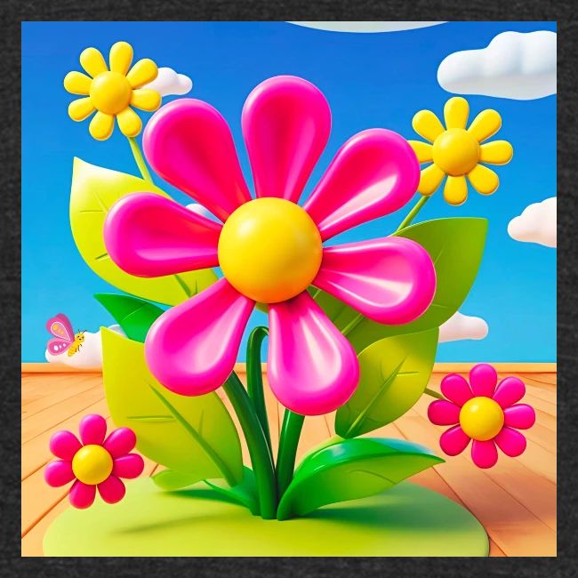 Pink Floral Peace | Sky & Nature Design