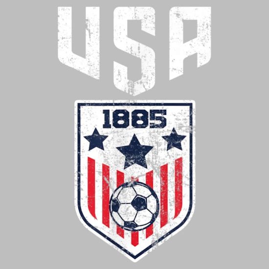 USA Soccer Team 1885 Cool Futbol Equipment Men Wom' Unisex Tri-Blend T-Shirt  | Spreadshirt