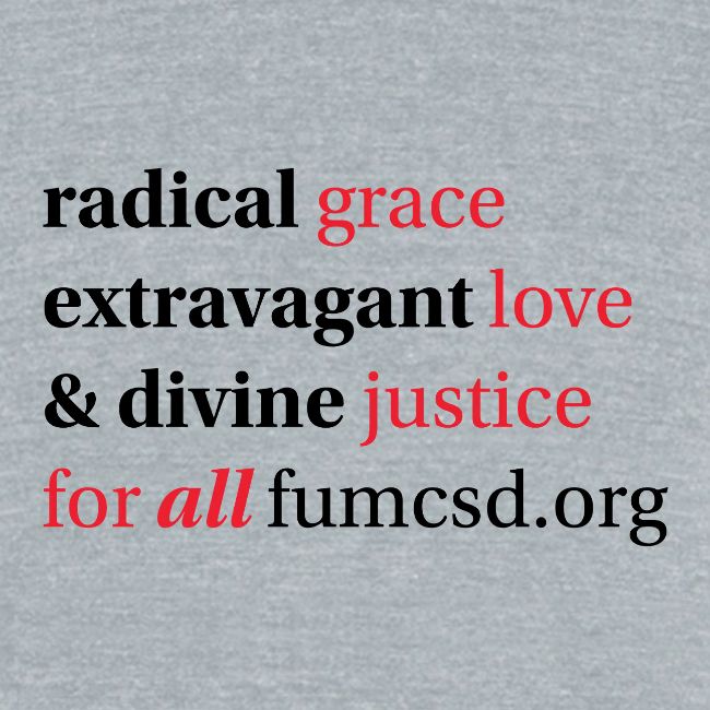 Grace. Love. Justice. serif font