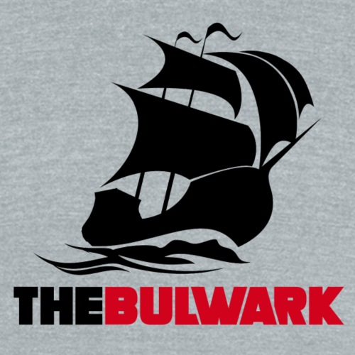 Bulwark Logo - Big Ship - Unisex Tri-Blend T-Shirt