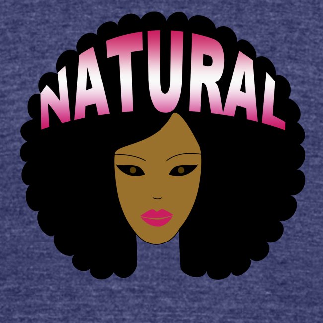 Natural Afro (Pink)