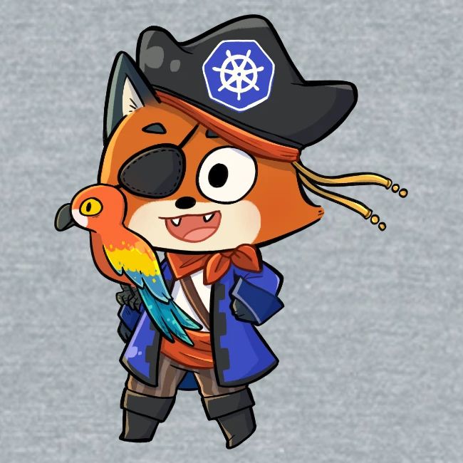 Kubernetes Pirate Foxy w/ Parrot