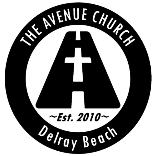 Avenue Church Seal, Black - Unisex Tri-Blend T-Shirt