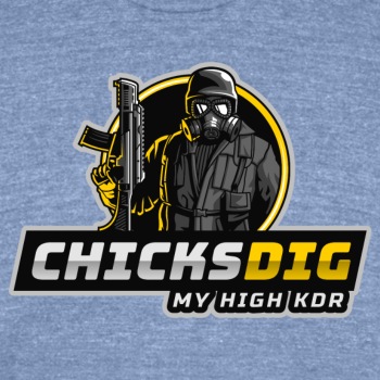Chicks dig my high - Unisex Tri-Blend T-Shirt