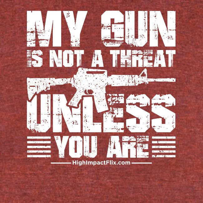 My Gun is Not a Threat